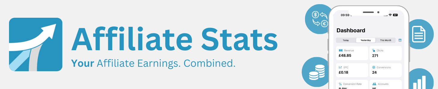 Affiliate Stats Header Name, Icon and Screenshot