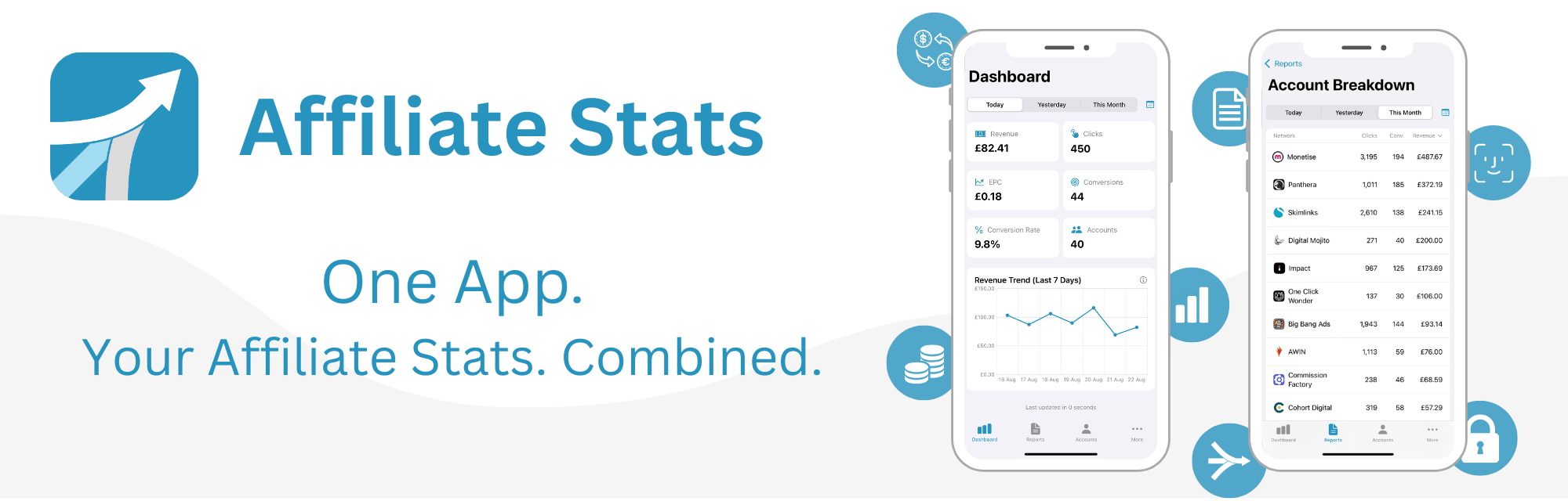 Affiliate Stats mobile app